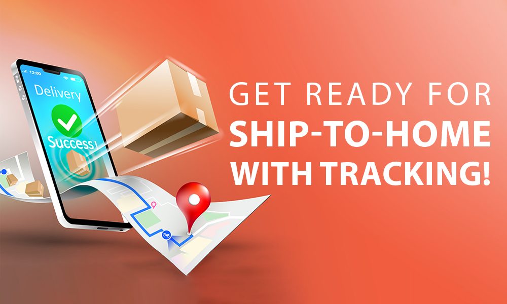 Online delivery phone concept. Fast respond delivery package shipping on mobile. Online order tracking with map. Vector illustration