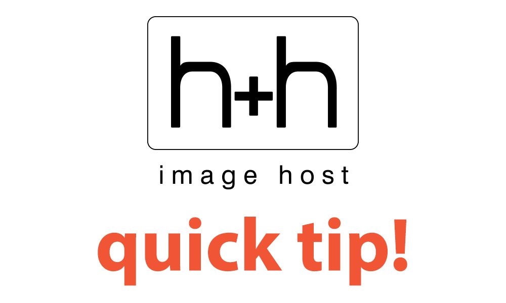 HH image host quick tip