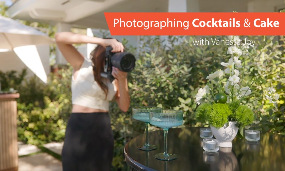 PhotographingCakeCocktail